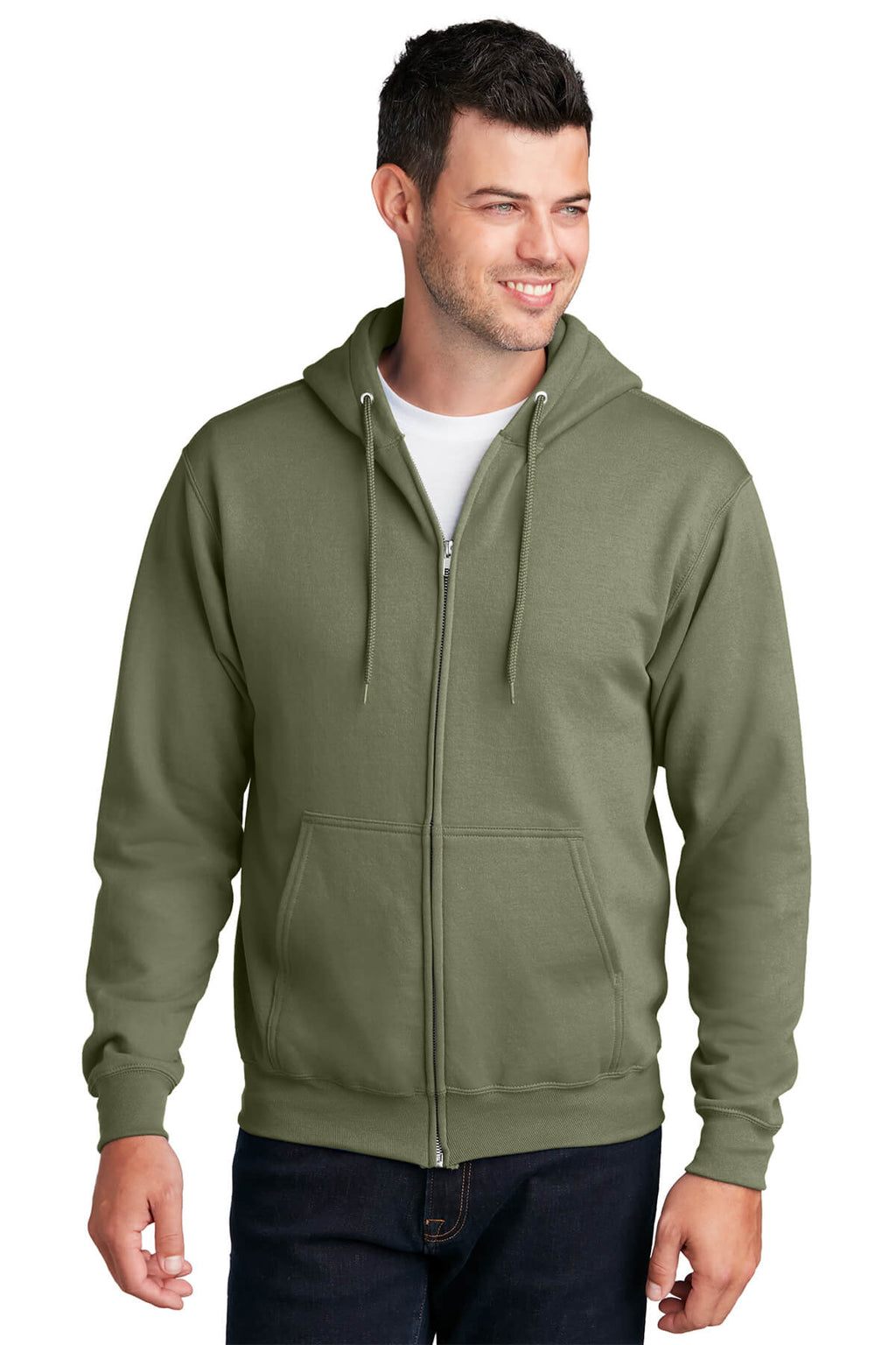 Port & Company Core Fleece Full-Zip Hooded Sweatshirt-9