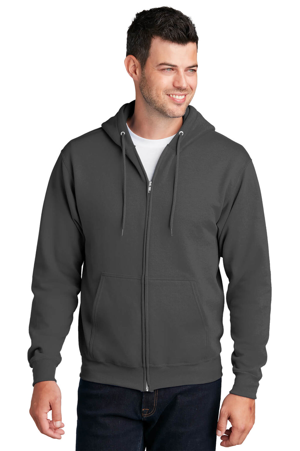 Port & Company Core Fleece Full-Zip Hooded Sweatshirt-10