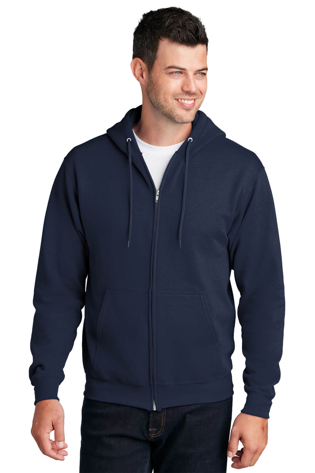 Port & Company Core Fleece Full-Zip Hooded Sweatshirt-3