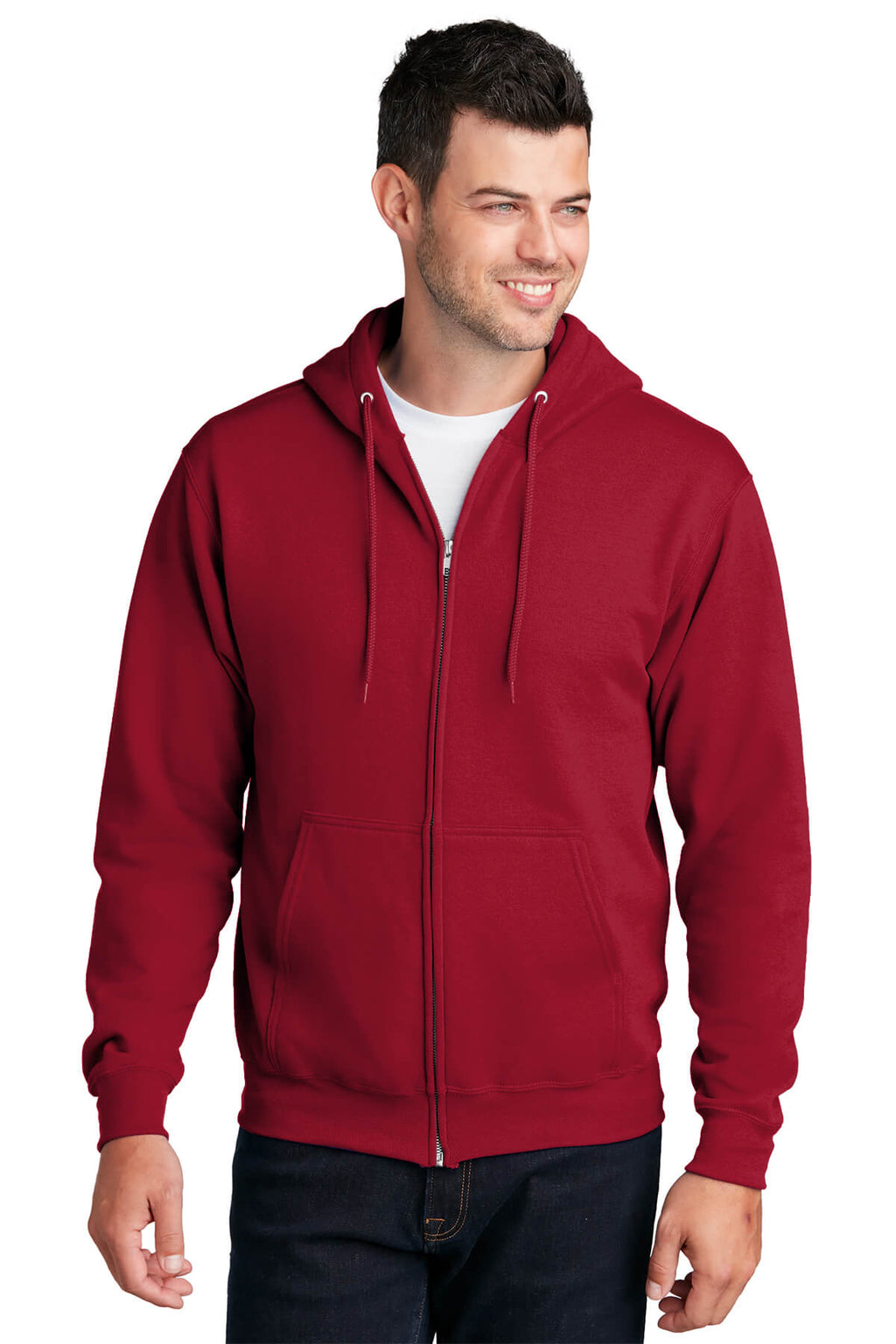 Port & Company Core Fleece Full-Zip Hooded Sweatshirt-5