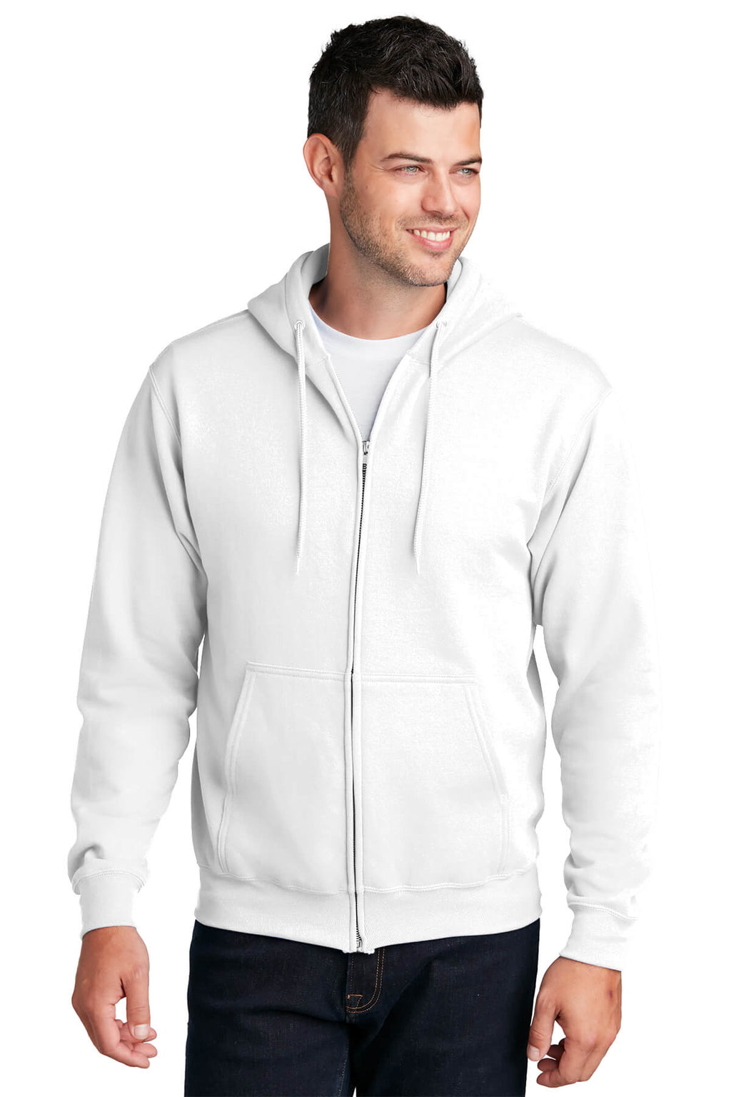 Port & Company Core Fleece Full-Zip Hooded Sweatshirt-11