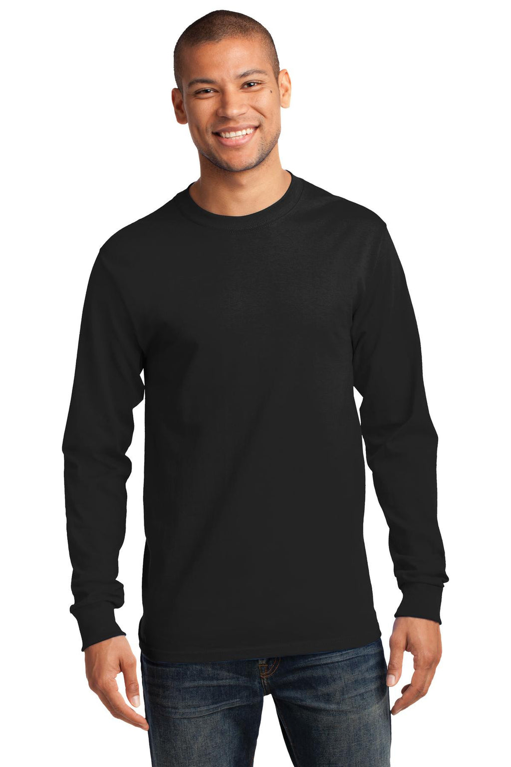 Port & Company Long Sleeve Essential T-Shirt-2