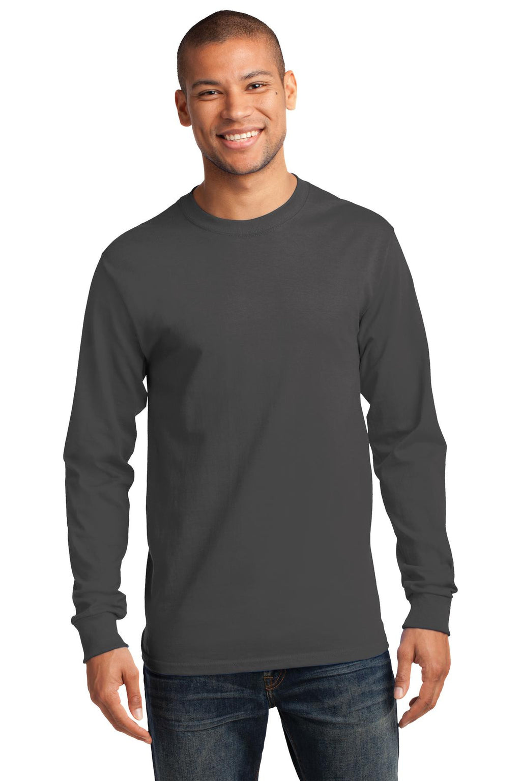 Port & Company Long Sleeve Essential T-Shirt-7