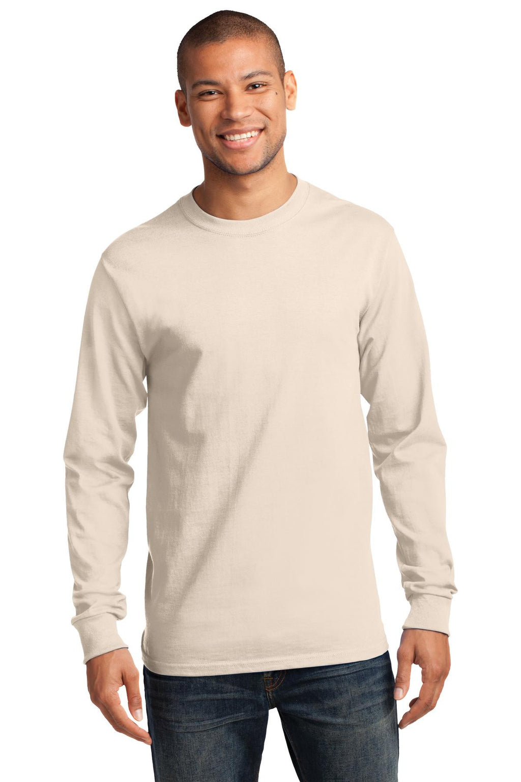 Port & Company Tall Long Sleeve Essential T-Shirt-15