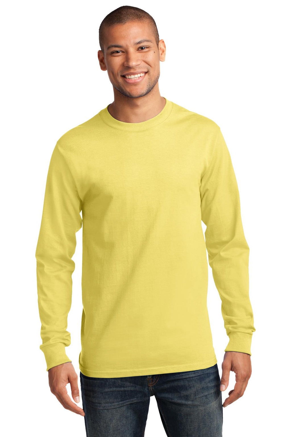 Port & Company Tall Long Sleeve Essential T-Shirt-16