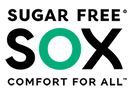 Sugar Free Sox Brand Extra Wide Stretch Compression Socks | Big & Tall | Plus Size | 15-20 mmHg