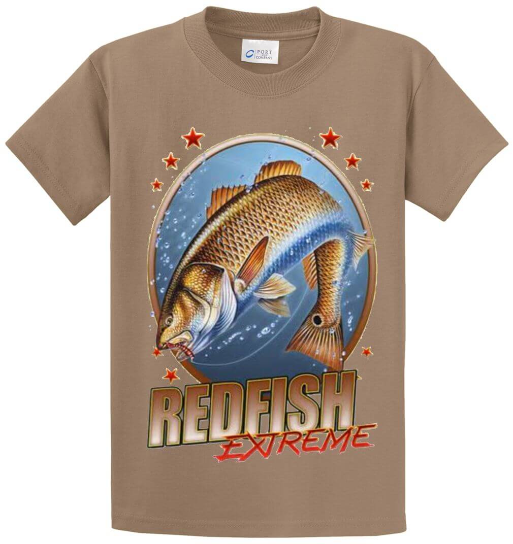 Redfish Extreme Printed Tee Shirt-1