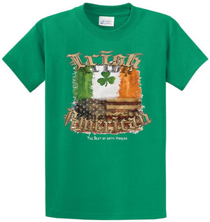 Irish American Printed Tee Shirt