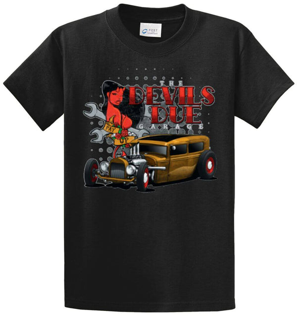 The Devils Due Garage Printed Tee Shirt