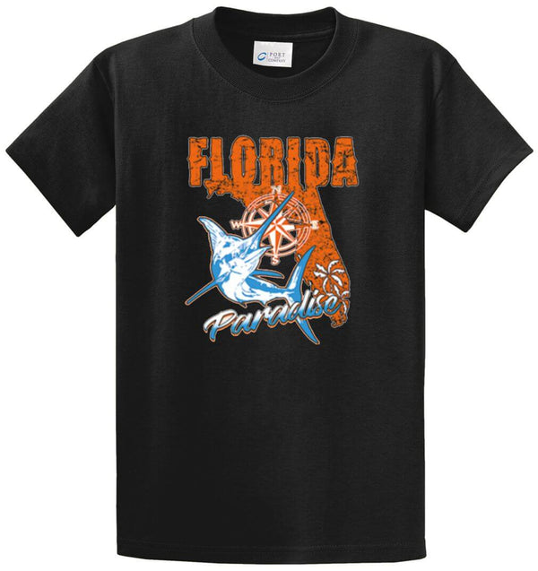 Florida Paradise Printed Tee Shirt