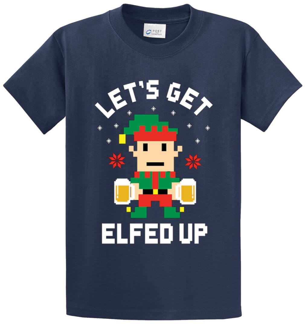 Elfed Up Printed Tee Shirt-1