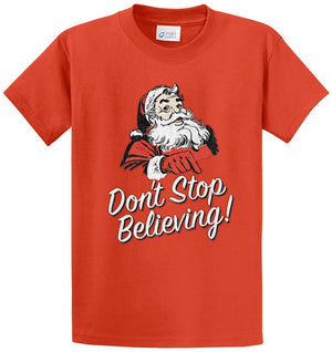 Don’T Stop Believing Printed Tee Shirt