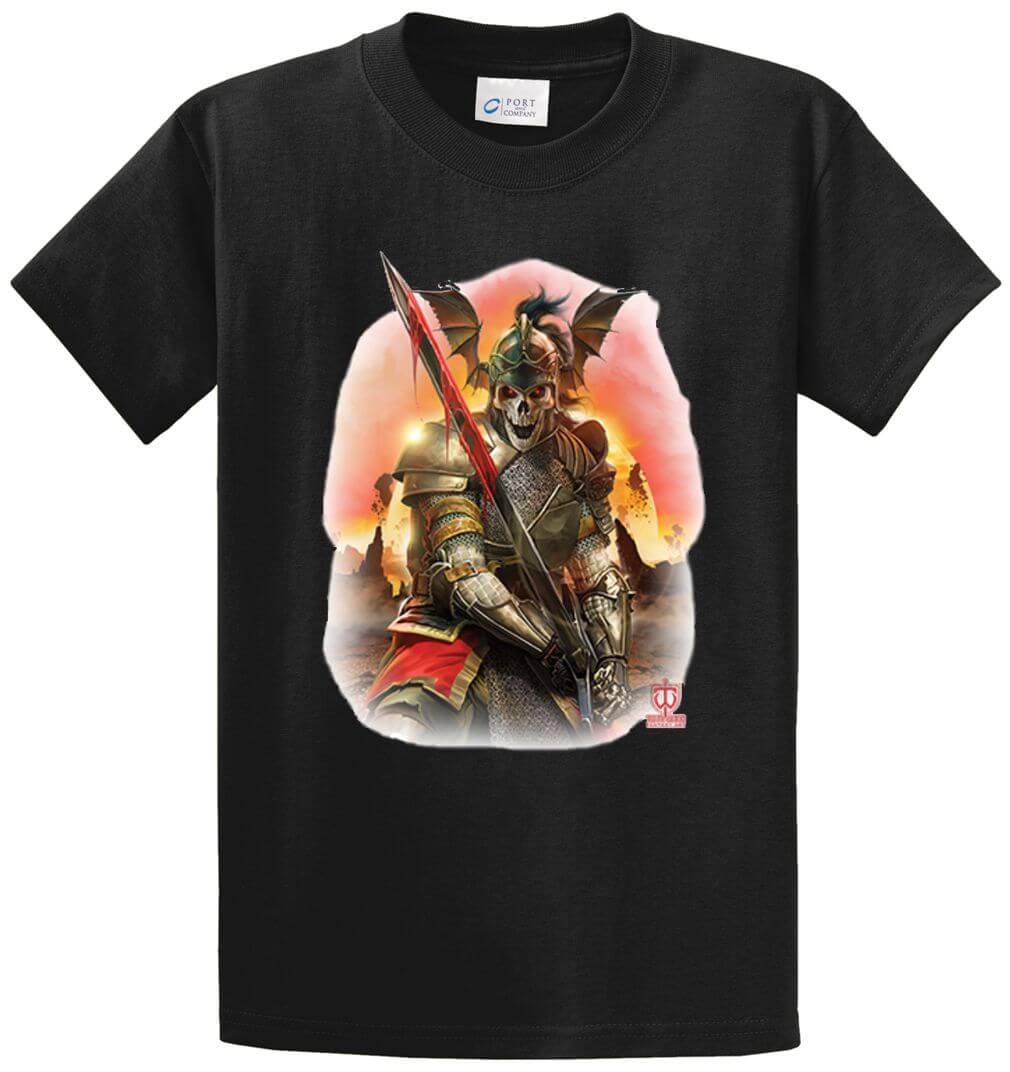 Apocalypse Reaper Printed Tee Shirt-1