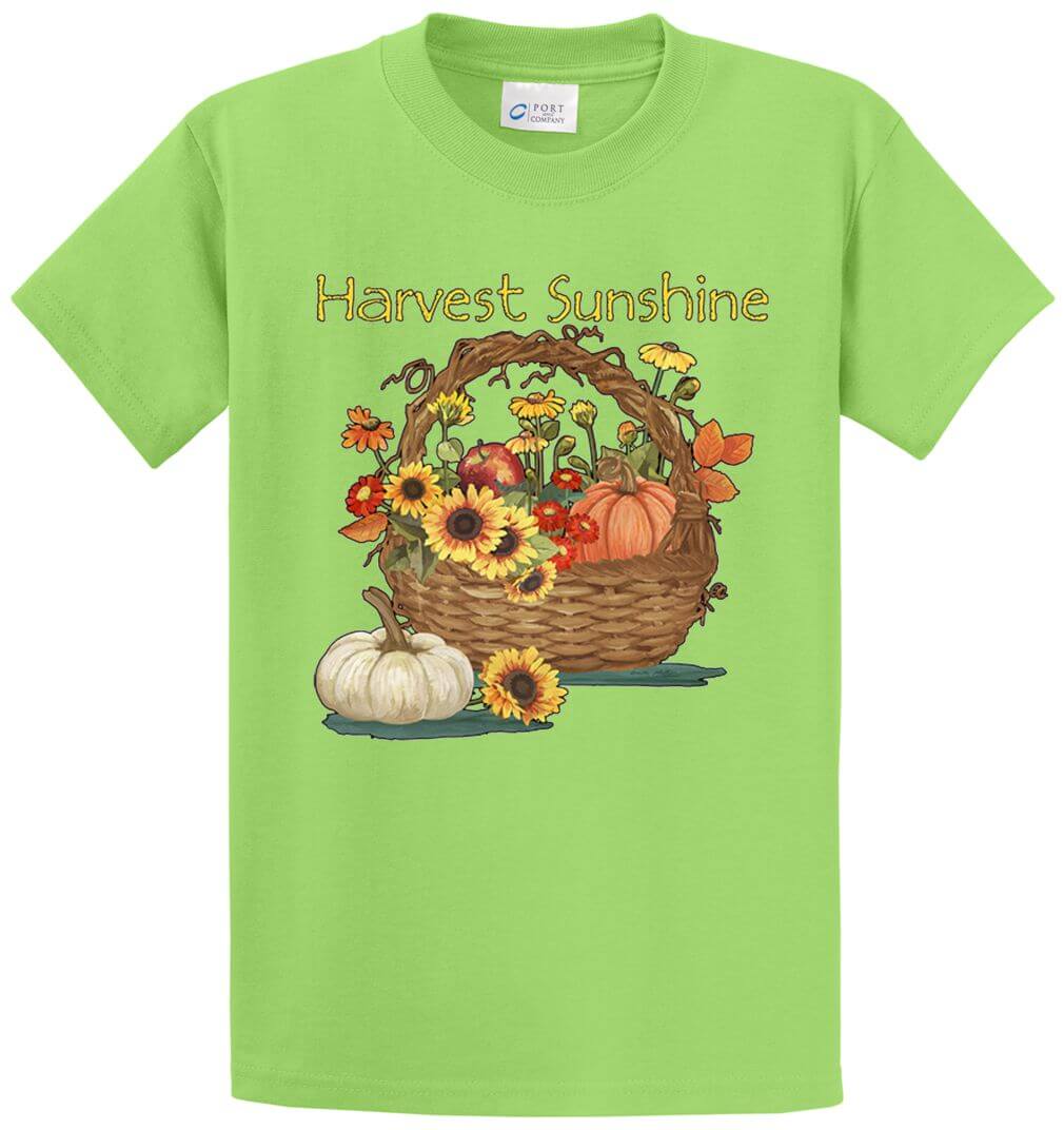 Harvest Sunshine Printed Tee Shirt-1