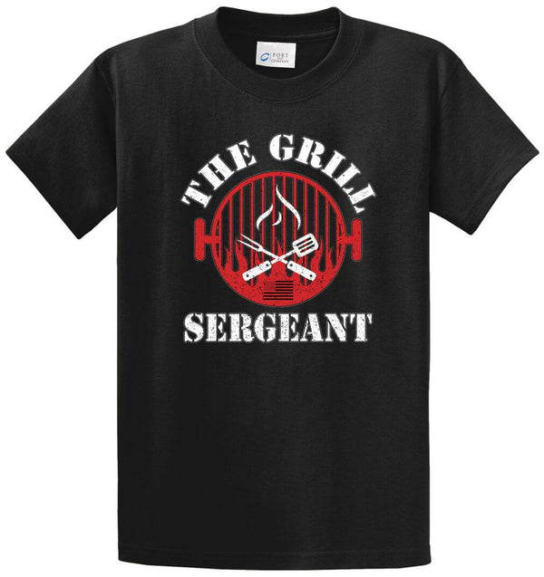 The Grill Sergeant Printed Tee Shirt