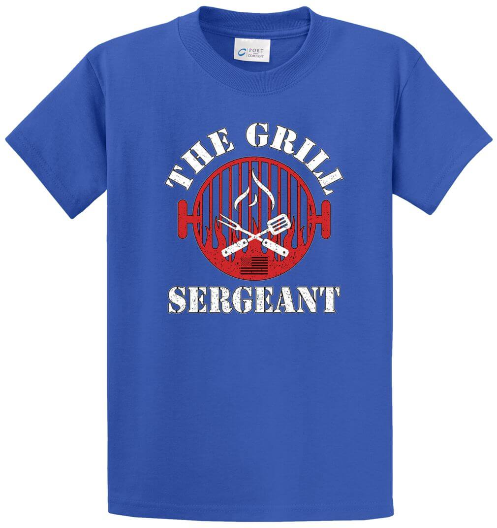 The Grill Sergeant Printed Tee Shirt-1