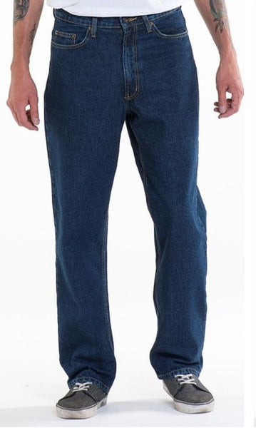 Full Blue Men's Relaxed Fit Light Wash Jeans, Sizes 32 to 72
